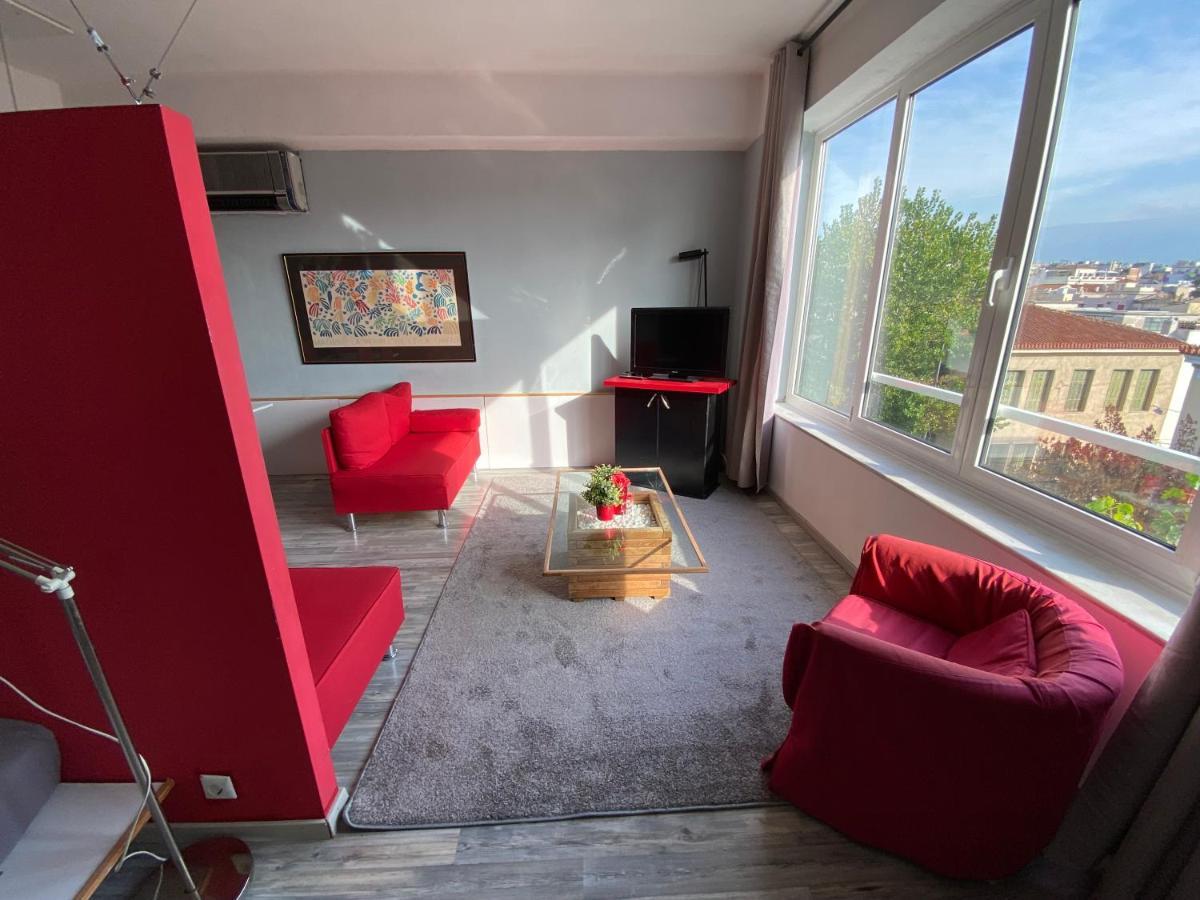 Appartement Red Grey Loft à Athènes Extérieur photo