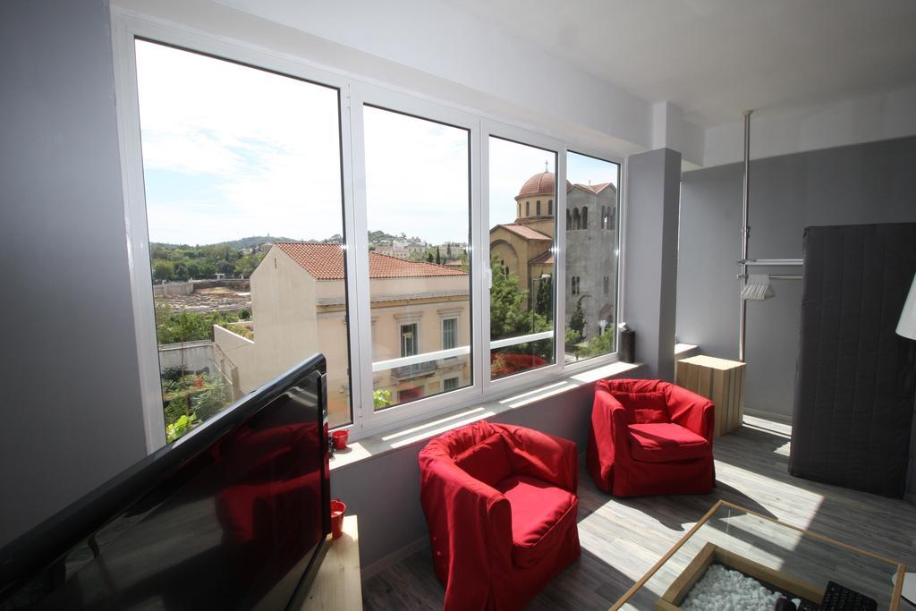 Appartement Red Grey Loft à Athènes Extérieur photo